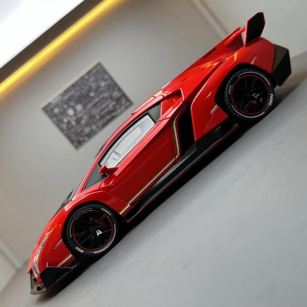 Lamborghini Veneno em Escala 1:24