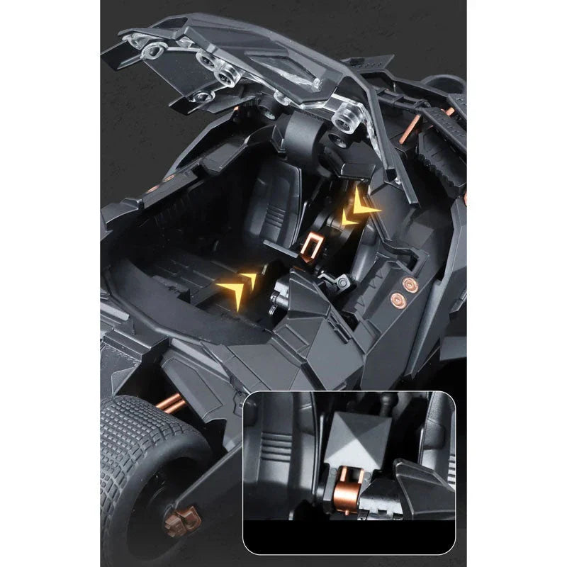 Batmóvel Tumbler 1:24 em Metal