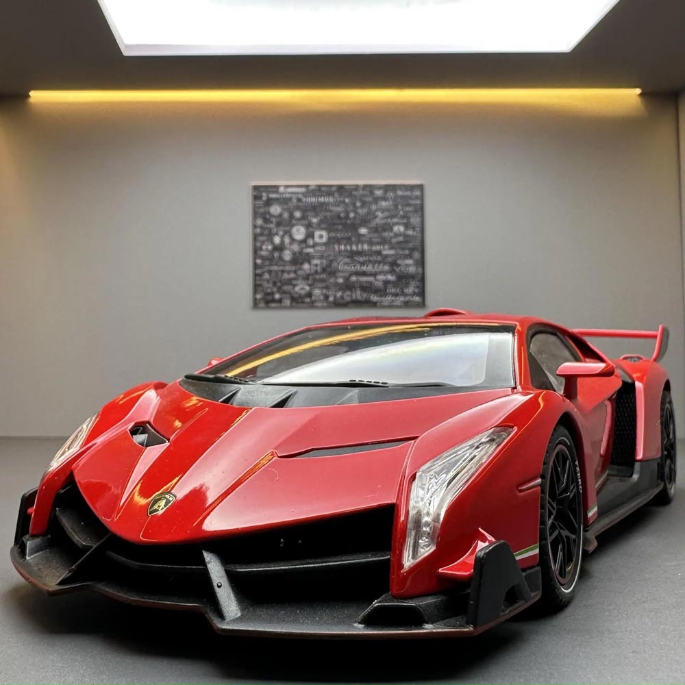 Lamborghini Veneno em Escala 1:24