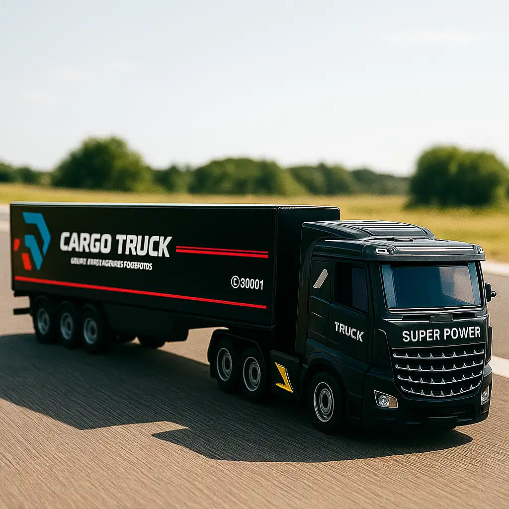 Carreta Baú Controle Remoto Recarregável - Truck