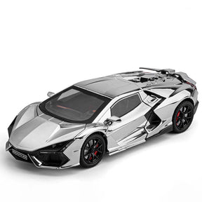 Lamborghini Revuelto 1:24 com Escapamento em Spray