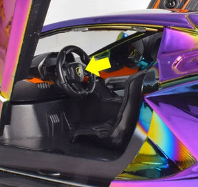 Lamborghini Revuelto 1:24 em Cores Metálicas