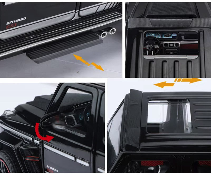 Mercedes Brabus G800 em Escala 1:24