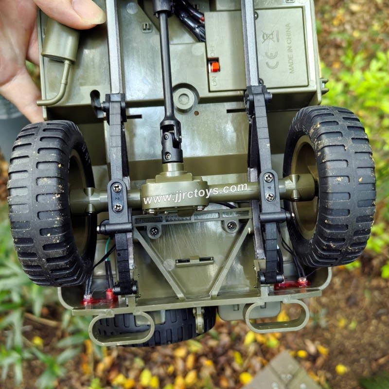 Jipe Willys Militar de Controle Remoto 1:10