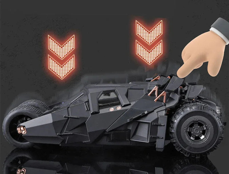 Batmóvel Tumbler 1:24 em Metal