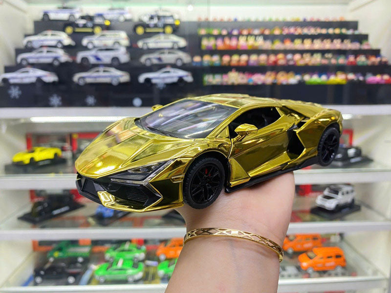 Lamborghini Revuelto 1:24 em Cores Metálicas
