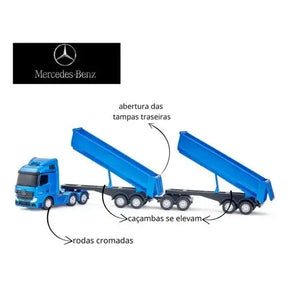 Caminhão Mercedes Benz Basculante Rodotrem Articulado - (OFERTA ESPECIAL + FRETE GRÁTIS)