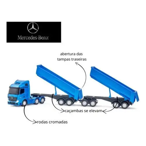 Caminhão Mercedes Benz Basculante Rodotrem Articulado - (OFERTA ESPECIAL + FRETE GRÁTIS)