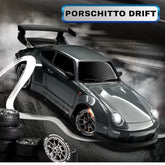 Porschitto Drift - Carrinho de controle remoto Posche RC (DESCONTO ESPECIAL + FRETE GRÁTIS + BRINDE HOJE)