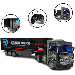 Carreta Baú Controle Remoto Recarregável - Truck