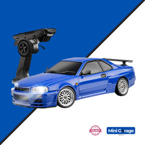Carrinho de Controle Remoto Skyline 1999 Drift (FRETE GRÁTIS) Mini Garage Brasil