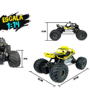 Carrinho Controle Remoto 4X4 Recarregável RC - Cyber Road (FRETE GRÁTIS + BRINDE)