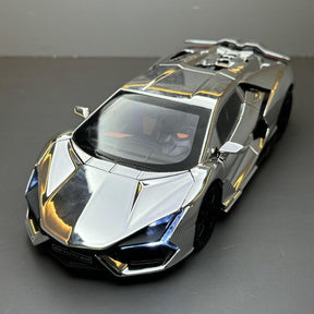 Lamborghini Revuelto 1:24 com Escapamento em Spray