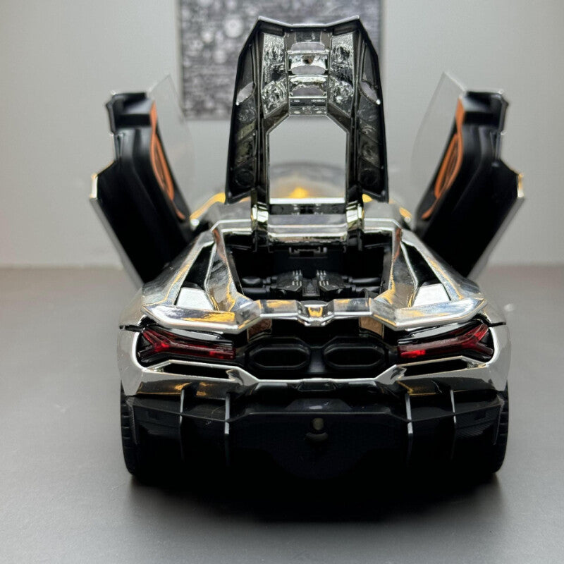 Lamborghini Revuelto 1:24 com Escapamento em Spray
